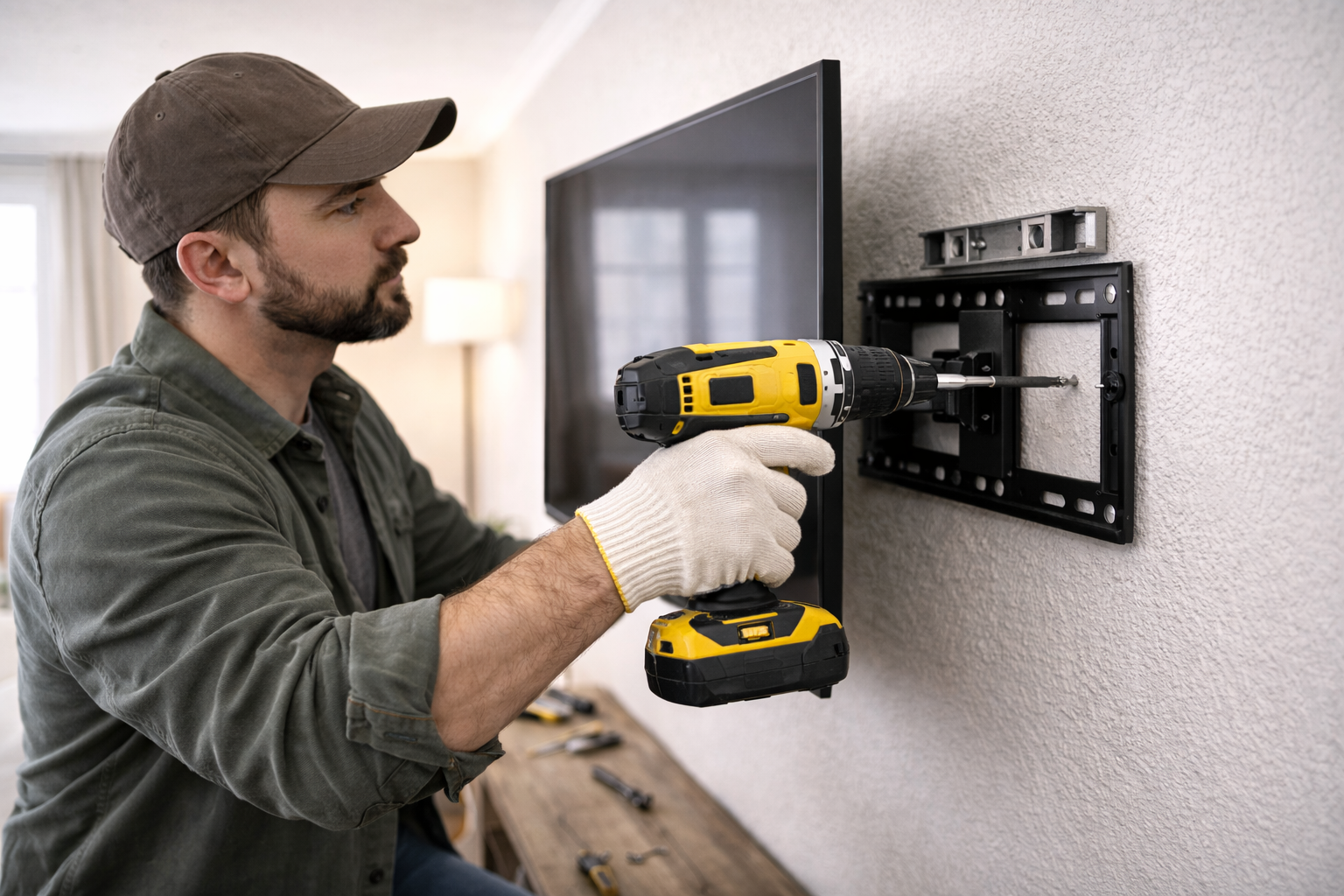 TV mounting and assembly service